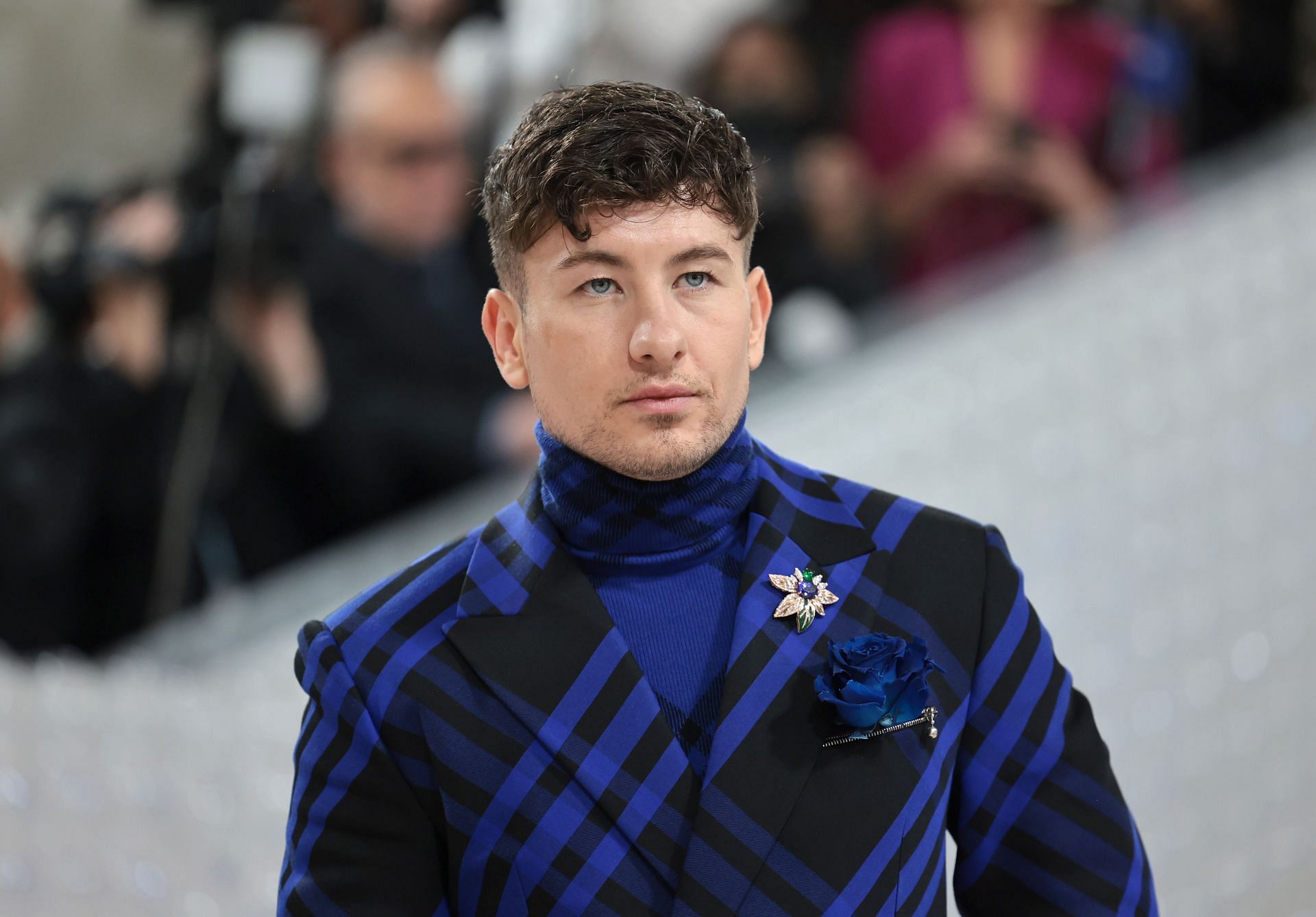 Barry Keoghan at the 2023 Met Gala celebrating "Karl Lagerfeld: A Line Of Beauty" (Image via Getty)
